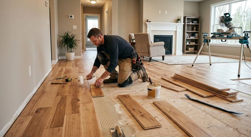 Engineered Wood Installation in Ashburn, VA