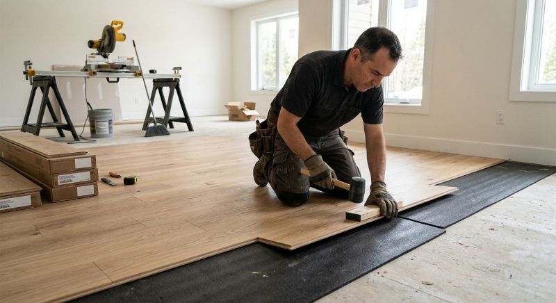 Engineered Wood Installation in Ashburn, VA