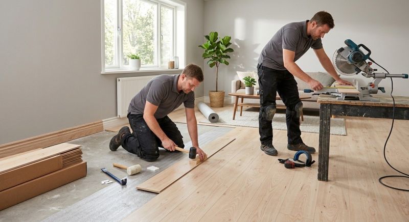 Laminate Floor Installation in Springfield, VA