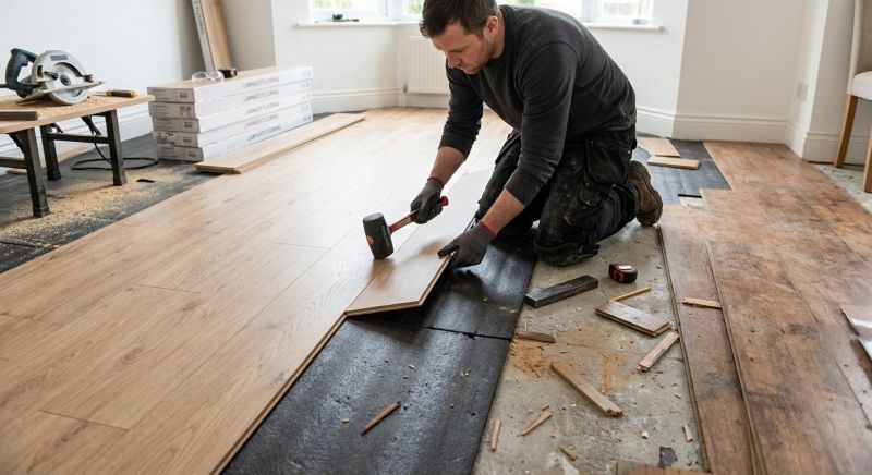Laminate Floor Replacement in Boyds, MD