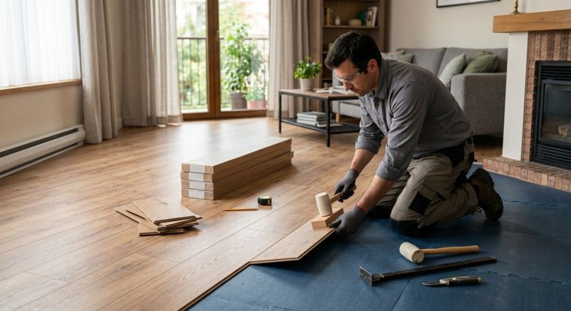Laminate Floor Replacement in Chevy Chase, MD