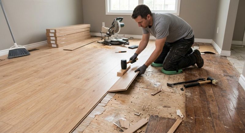 Laminate Floor Replacement in Mc Lean, VA