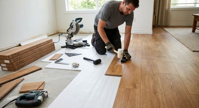 Laminate Floor Replacement in Vienna, VA
