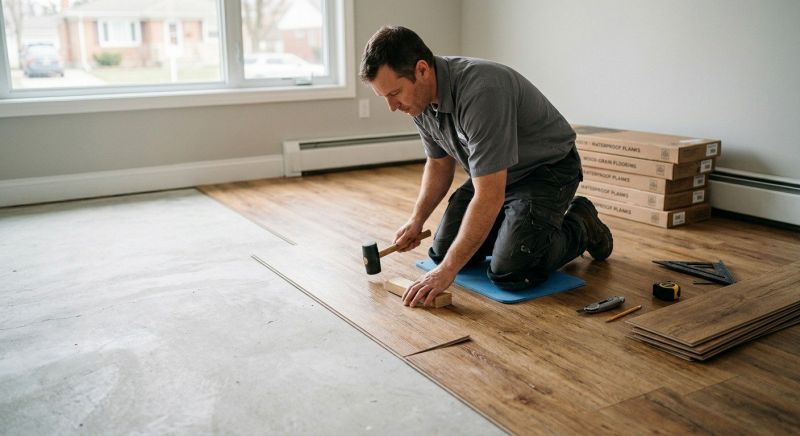 Linoleum Floor Installation in Gaithersburg, MD