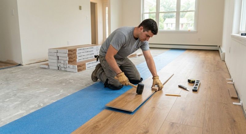 Lvt Flooring Installation in Round Hill, VA