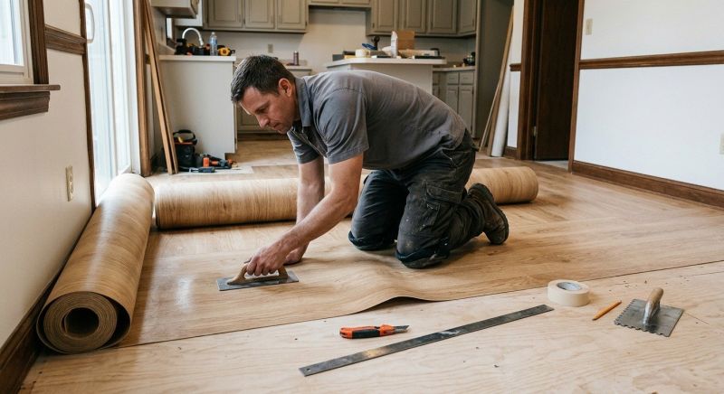 Sheet Flooring Installation in Arlington County, VA