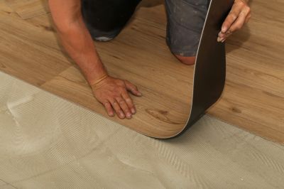 Sheet Linoleum Installation in Centreville, VA