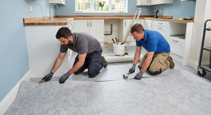 Sheet Linoleum Installation in Ashburn, VA