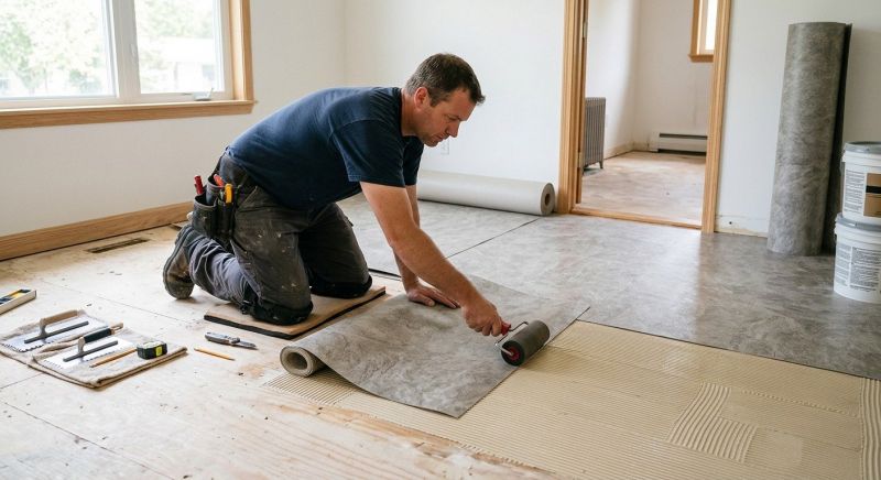 Sheet Vinyl Installation in Damascus, MD