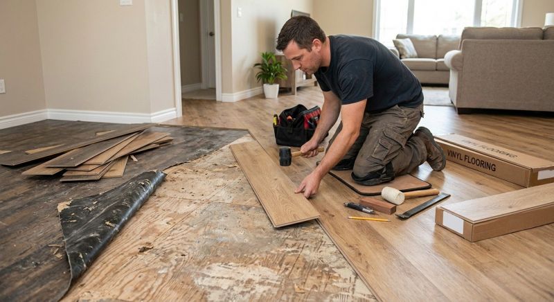 Vinyl Flooring Installation in Lovettsville, VA