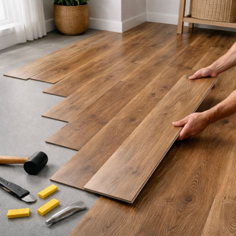 Vinyl Plank Floor Installation in Ashburn, VA