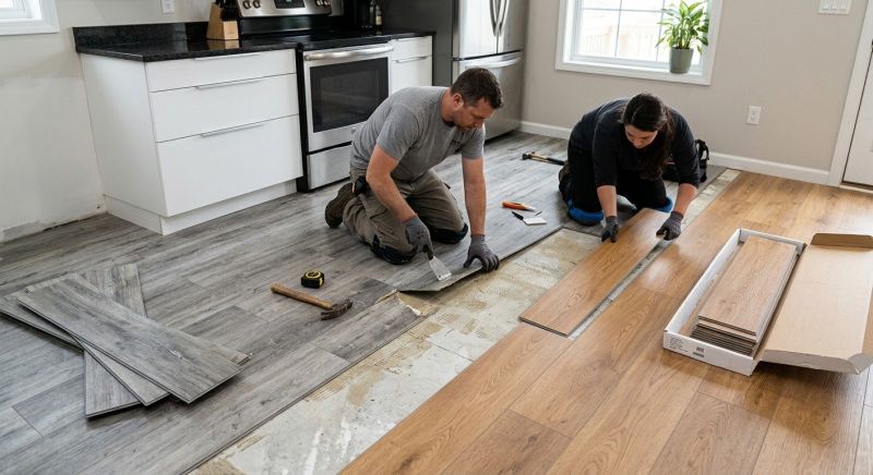 Vinyl Tile Replacement in Ashburn, VA